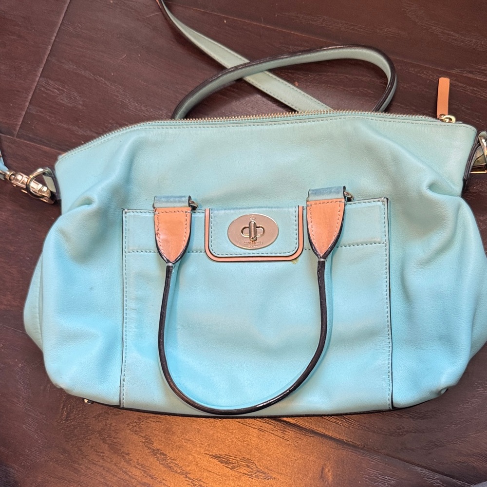 Kate Spade Hampton Road Janie Satchel in robins egg blue